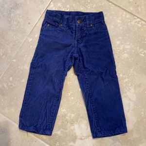 Janie and Jack size 2T boys Corduroy pants